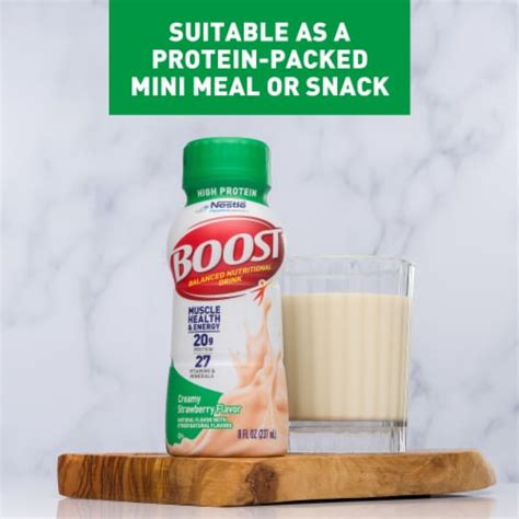 Boost High Protein Ready To Drink Nutritional Drink Creamy Strawberry