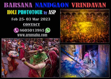 Barsana Holi Photo Tour 23 25 Feb 03 Mar 2023 Arun Saha Photography