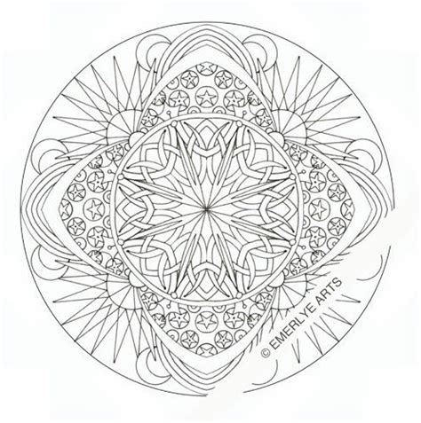 Totally Beautiful Celestial Mandala With Suns Moons And Stars