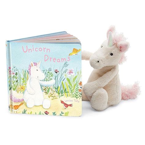 Jellycat Magical Unicorn Dreams Board Book Unicorn Books Unicorn