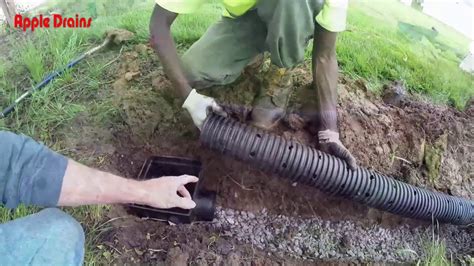 Installing A French Drain In Backyard Large And Beautiful Photos