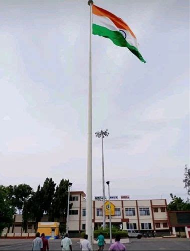 Hot Dip Galvanized Steel Meter Flag Mast Pole At Rs In Raipur