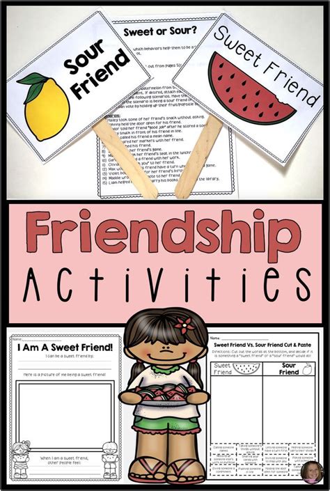 Friendship Activities For Sel And Counseling Lessons On Being A Good