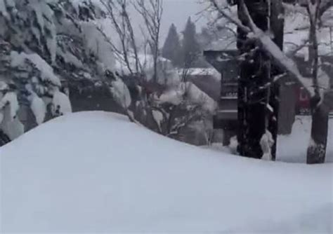 Lake Tahoe Shatters Year December Snowfall Record With More Than