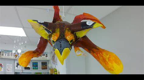 How To Make Paper Mache Alebrijes Step Four Painting Youtube