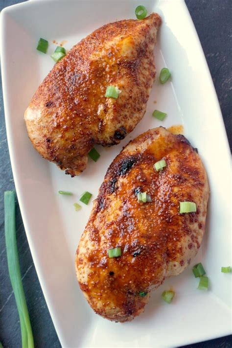 Grilling meat reduces the fat because it drips out while you cook. Juicy Baked Chicken Breast - My Gorgeous Recipes