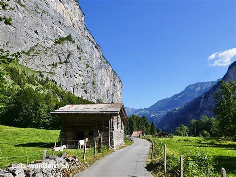 Wanderung Von Stechelberg Via Lauterbrunnen Nach Wilderswil