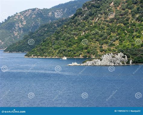 Aegean Sea Landscape Turkey Stock Image Image Of Horizon Beautiful