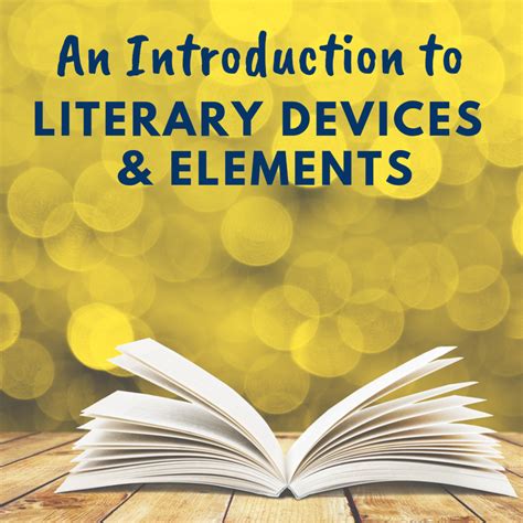 An Introduction To Creative Writing Literary Devices And Elements