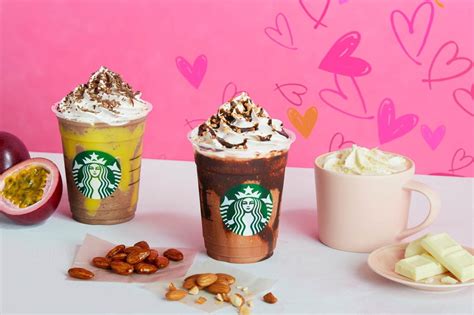 Starbucks Valentine Limited Drinks From Starbucks Will Be Available