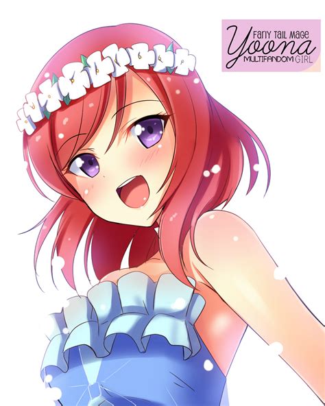 Love Livemaki Nishikino Render By Yoonafandom On Deviantart