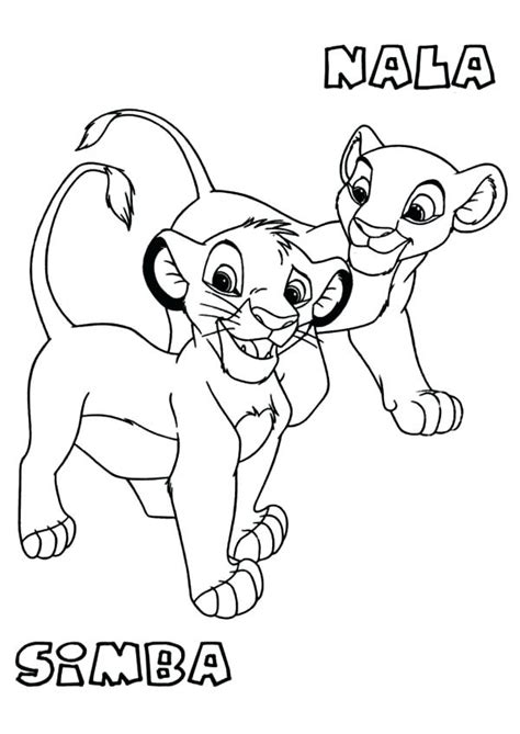 More 100 images of different animals for children's creativity. Lion King Coloring Pages Nala at GetColorings.com | Free ...