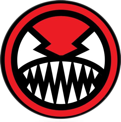 Carnage Face Logo Symbol Inside Pulse