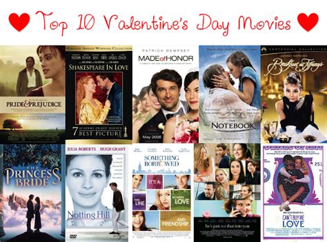 Sew In Love Top 10 Valentines Day Movies