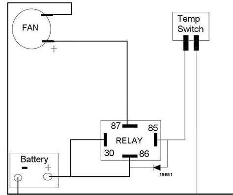 Electric Fan Wiring Diagram With Relay For Your Needs