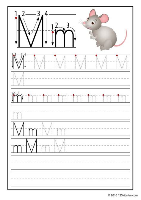 Free Printable Abc And 123 Tracing Worksheets