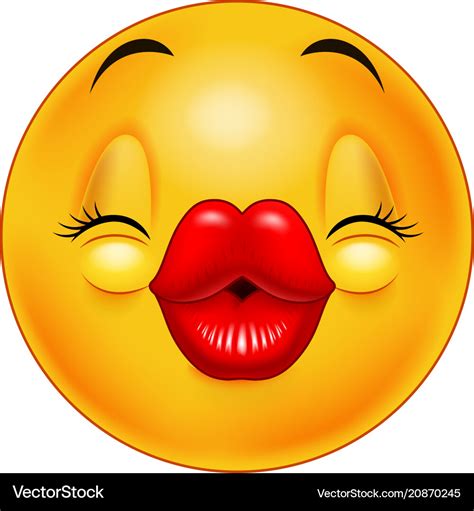 kissy face emoji clip art