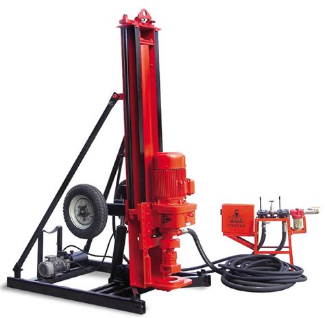 100m Depth Small Portable Electric And Pneimatic Water Well Drilling