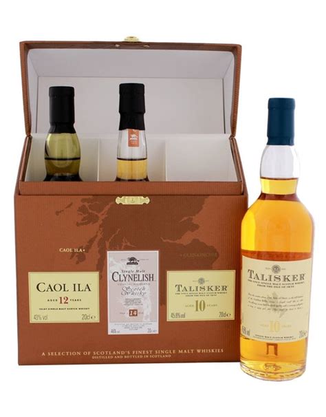 The Classic Malts Collection Coastal 3x200ml Luxurious Drinks