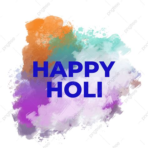 Happy Holi Png Picture Happy Holi Design With Colorful Brushes Holi
