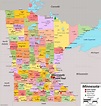 Minnesota State Map | USA | Maps of Minnesota (MN)