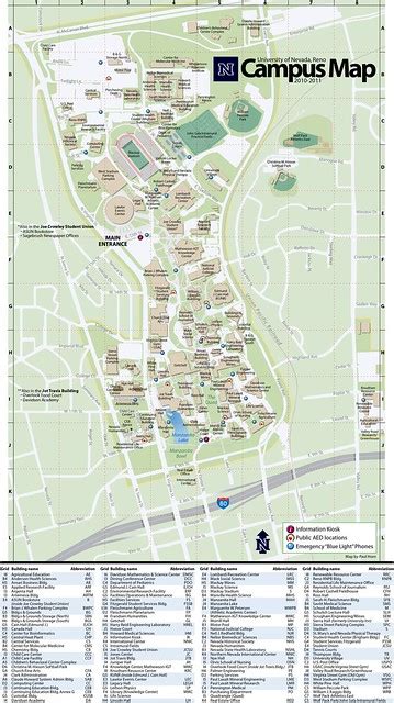 Unr Campus Map 2010 11 Flickr Photo Sharing