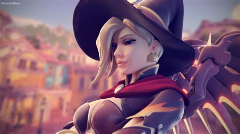 Image 3786 Overwatch Mercy Angela Ziegler Daintydjinn From