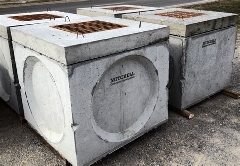 Custom Drainage Boxes — Mitchell Concrete