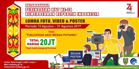Unique jakarta posters designed and sold by artists. Meriahkan HUT ke-74 RI, Diskominfo Kalteng Gelar Lomba ...