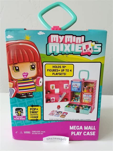 My Mini Mixieqs Mega Mall Play Case New Mixieqs Ultra Rare Ebay