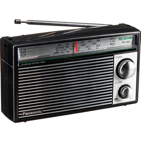 Panasonic Fmmwsw Portable Radio Rf 562 Bandh Photo Video