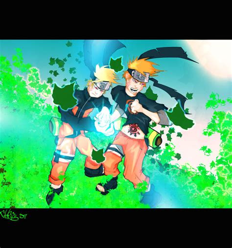 Naruto Shadow Clone Rasengan By Cristian Santos On Deviantart