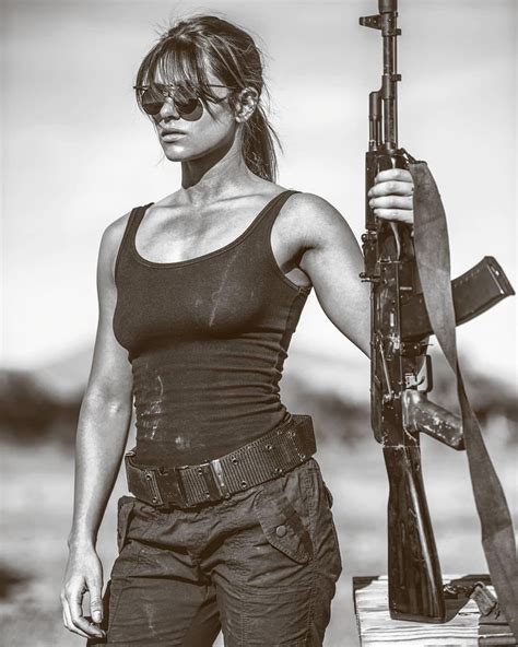 Sarah Connor Terminator Movies Warrior Woman Linda Hamilton