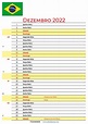 Calendário Dezembro 2022 Brasil - Feriados E Datas Comemorativas