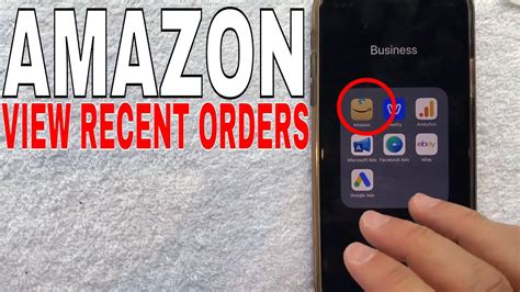How To View Recent Amazon Orders 🔴 Youtube