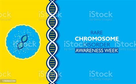 Rare Chromosome Disorder Awareness Week Concept Poster Stock Illustration Download Image Now