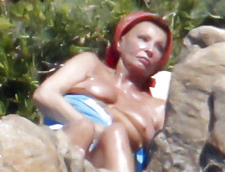 Sophia Loren On The Beach