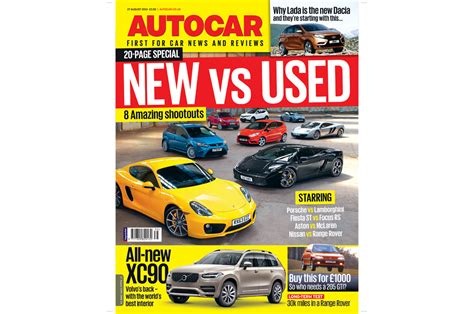 Having appropriate car insurance in place is essential, but sometimes you will only require cover for a week. Autocar magazine 27 August preview