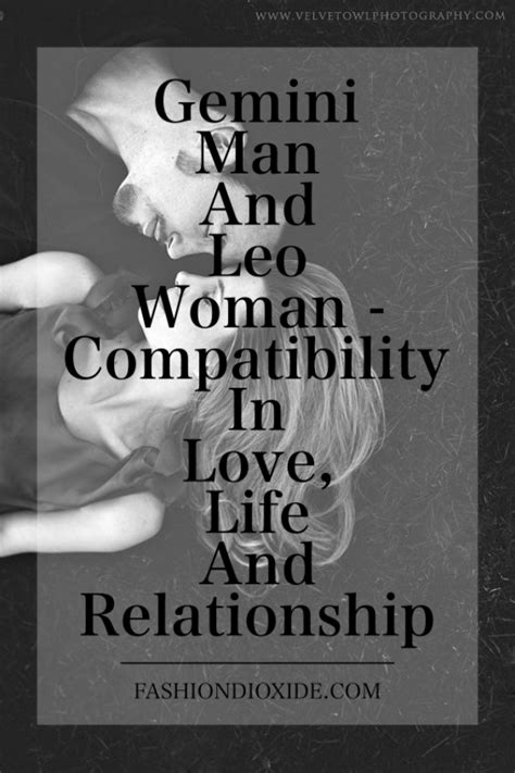 Gemini man and cancer woman are actually not a bad combination when they work together. Gemini Man And Leo Woman - Compatibility In Love, Life And ...