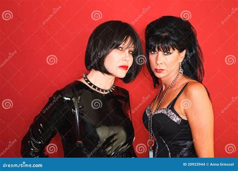 Two Dominatrix Women Stock Photo Image Of Girl Female 20923944