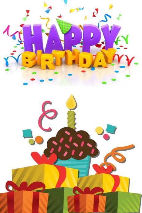 Happy Birthday Design Card` Card Template