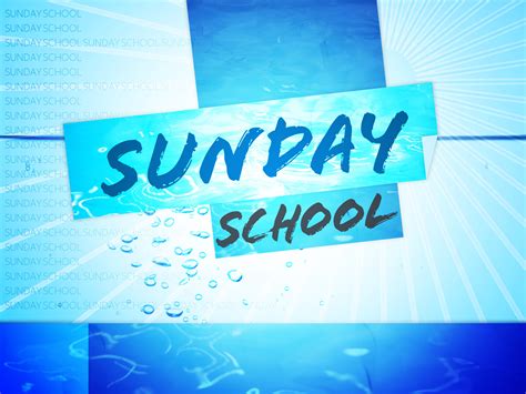 Church Sunday School Background