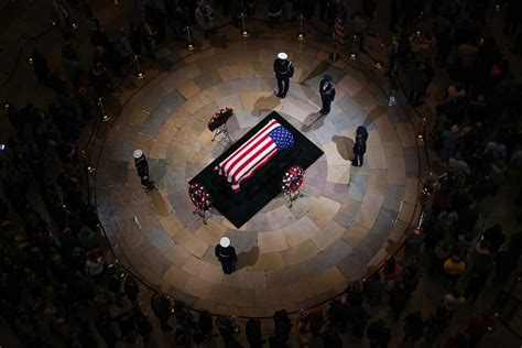 George Hw Bush Funeral The Most Powerful Photos From The