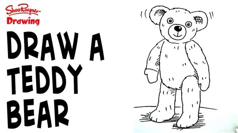 Choose from 140000+ teddy day graphic resources and download in the form of png, eps, ai or psd. How to Draw A Teddy Bear - Shoo Rayner Drawing School ...