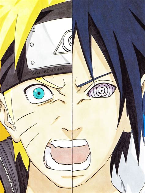 Naruto And Sasuke Tatuagens De Anime Desenhos De Anime Anime