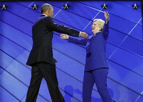 In Democratic Convention Address Obama Implores Americans To Back Clinton