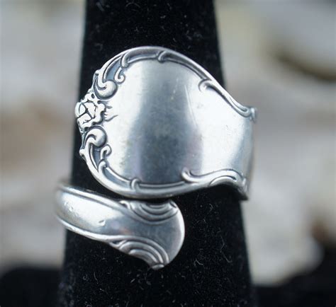 Vintage Sterling Silver Spoon Ring Old Master Towle Size 7 8 Etsy In