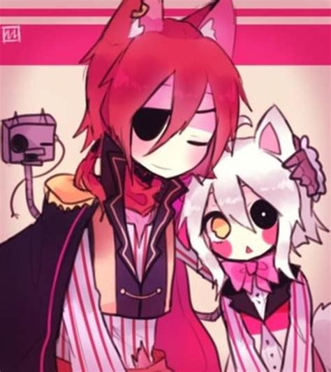 Humanized Mangle And Foxy Fnaf Dibujos De Fnafhs Y Fnaf Dibujos