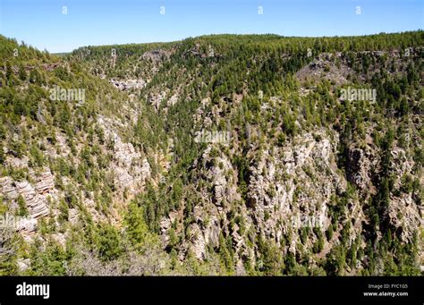 Oak Creek Canyon Stock Photo Alamy