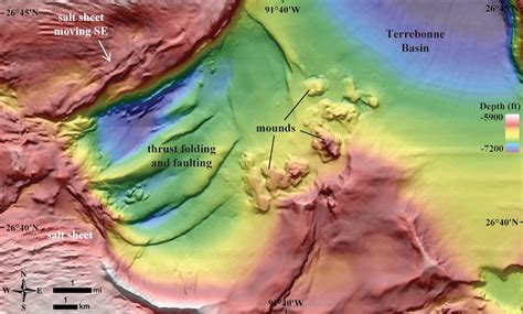 Incredibly Detailed Map Of The Deepwater Gulf Of Mexico